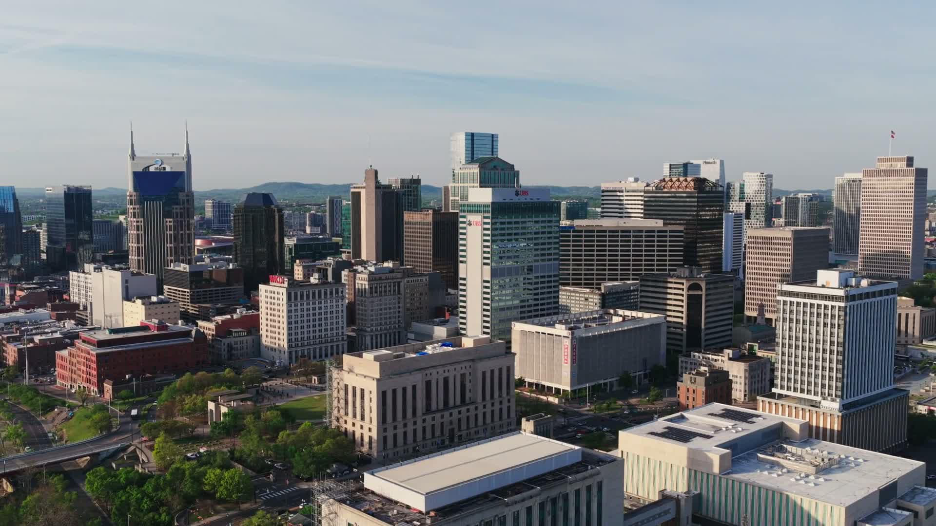 Nashville, Tennessee downtown skyline